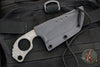 Strider Knives SLCC Recurve Edge Fixed Blade  - Flamed Titanium