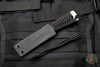 Strider Knives Flamed Titanium Fixed Blade Drop Point Knife