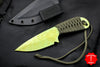 Strider Knives WP Drop Point Fixed Blade with Custom Hibiscus Graphic