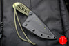 Strider Knives WP Drop Point Fixed Blade with Custom Hibiscus Graphic