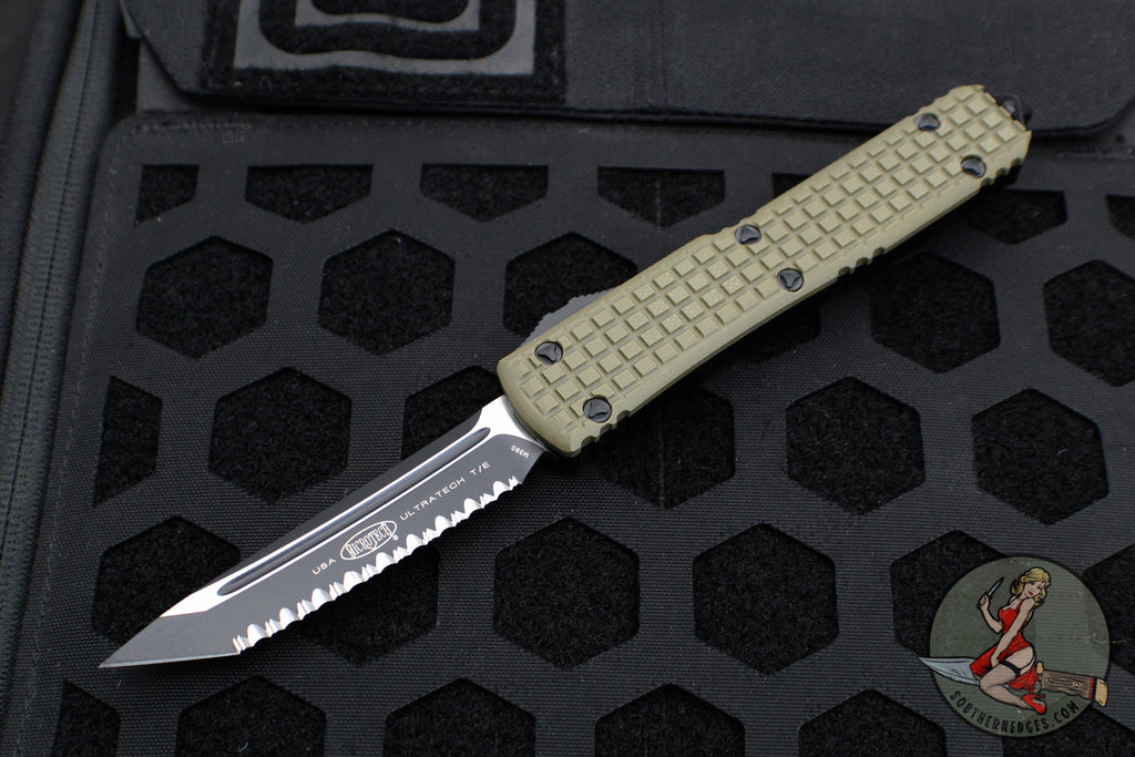 Microtech Ultratech Tanto Edge Out the Front Knife