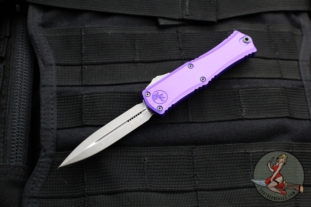 Microtech Hera- Mini- Double Edge | Turquoise | Southern Edges