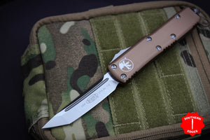 Microtech UTX-85 Tanto Edge Out the Front Knife