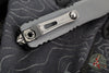 Microtech Ultratech OTF Knife- GEN III ZBP- Shadow Edition- Hellhound Edge- Black Deep Logo Handle- Black DLC Finished Blade 1119-1 DLCTSH