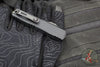 Microtech Ultratech OTF Knife- GEN III ZBP- Shadow Edition- Hellhound Edge- Black Deep Logo Handle- Black DLC Finished Blade 1119-1 DLCTSH