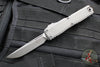 Microtech Ultratech ZBP Zero Blade Play OTF Knife- Single Edge- Natural Color Handle- Apocalyptic Blade 1121-10 APNC