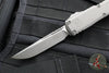 Microtech Ultratech ZBP Zero Blade Play OTF Knife- Single Edge- Natural Color Handle- Apocalyptic Blade 1121-10 APNC