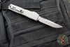 Microtech Ultratech ZBP Zero Blade Play OTF Knife- Single Edge- Natural Color Handle- Apocalyptic Blade 1121-10 APNC