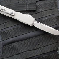 Microtech Ultratech ZBP Zero Blade Play OTF Knife- Single Edge- Natural Color Handle- Apocalyptic Blade 1121-10 APNC