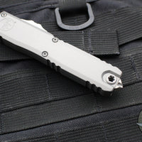 Microtech Ultratech ZBP Zero Blade Play OTF Knife- Single Edge- Natural Color Handle- Apocalyptic Blade 1121-10 APNC