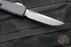 Microtech Ultratech ZBP Zero Blade Play OTF Knife- Single Edge- Black Handle- Apocalyptic Blade 1121-10 AP