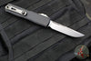 Microtech Ultratech ZBP Zero Blade Play OTF Knife- Single Edge- Black Handle- Stonewash Blade 1121-10