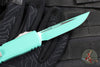 Microtech Ultratech ZBP Zero Blade Play OTF Knife- Single Edge- Cerakote Baja Finished Handle- Baja Finished Blade 1121-1BJ-C18Z15