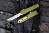 Microtech Ultratech OTF Knife- GEN IV- Single Edge- OD Green Handle- Apocalyptic Finished Blade 11214-10 APOD