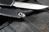 Microtech Ultratech OTF Knife- GEN IV- Single Edge- Black Handle- Apocalyptic Finished Blade 11214-10 AP