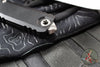 Microtech Ultratech OTF Knife- GEN IV- Single Edge- Black Handle- Stonewash Finished Blade 11214-10