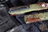 Microtech Ultratech OTF Knife- GEN IV- Single Edge- Outbreak Finished Handle- Outbreak Finished Plain Edge Blade 11214-1 OBDS