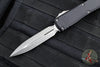 Microtech Ultratech ZBP Zero Blade Play OTF Knife- Double Edge- Black Handle- Apocalyptic Blade 1122-10 AP