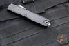 Microtech Ultratech ZBP Zero Blade Play OTF Knife- Double Edge- Black Handle- Stonewash Blade 1122-10