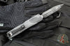 Microtech Ultratech ZBP Zero Blade Play OTF Knife- Double Edge- Urban Camo Comic Finished Handle And Plain Edge Blade 1122-1 UCCOMICS
