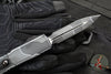 Microtech Ultratech ZBP Zero Blade Play OTF Knife- Double Edge- Urban Camo Comic Finished Handle And Plain Edge Blade 1122-1 UCCOMICS