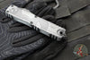 Microtech Ultratech ZBP Zero Blade Play OTF Knife- Double Edge- Urban Camo Comic Finished Handle And Plain Edge Blade 1122-1 UCCOMICS