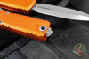 Microtech Ultratech OTF Knife- GEN IV- Double Edge- Orange Handle- Apocalyptic Finished Blade 11224-10 APOR