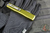 Microtech Ultratech OTF Knife- GEN IV- Double Edge- OD Green Handle- Stonewash Finished Blade 11224-10 OD