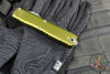 Microtech Ultratech OTF Knife- GEN IV- Double Edge- OD Green Handle- Stonewash Finished Blade 11224-10 OD