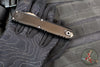 Microtech Ultratech OTF Knife- GEN IV- Double Edge- Black Handle- Stonewash Finished Blade 11224-10