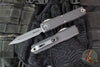 Microtech Ultratech OTF Knife- GEN IV- Double Edge- Blade Show 2026- Dark grey Handle And Matching Blade 11224-1 BS