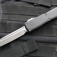 Microtech Ultratech ZBP Zero Blade Play OTF Knife- Tanto Edge- Black Handle- Apocalyptic Blade 1123-10 AP