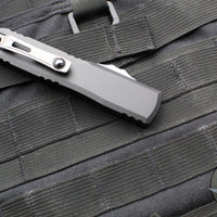 Microtech Ultratech ZBP Zero Blade Play OTF Knife- Tanto Edge- Black Handle- Apocalyptic Blade 1123-10 AP