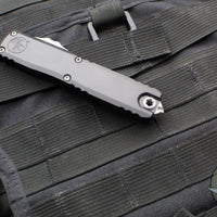 Microtech Ultratech ZBP Zero Blade Play OTF Knife- Tanto Edge- Black Handle- Apocalyptic Blade 1123-10 AP