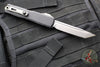 Microtech Ultratech ZBP Zero Blade Play OTF Knife- Tanto Edge- Black Handle- Stonewash Blade 1123-10