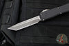 Microtech Ultratech ZBP Zero Blade Play OTF Knife- Tanto Edge- Black Handle- Apocalyptic Full Serrated Blade 1123-12 AP