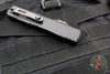 Microtech Ultratech ZBP Zero Blade Play OTF Knife- Tanto Edge- Black Handle- Baker Forge Blued Icestorm Damascus Blade 1123-16 MS3