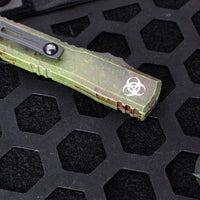 Microtech Ultratech ZBP Zero Blade Play OTF Knife- Tanto Edge- Outbreak Finished Handle- Outbreak Blade 1123-1 OBDS