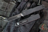 Microtech Ultratech ZBP Zero Blade Play OTF Knife- Tanto Edge- Tactical- Black Finished Handle- Black Blade 1123-1 T