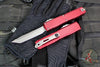 Microtech Ultratech OTF Knife- GEN IV- Tanto Edge- Merlot Handle- Apocalyptic Finished Blade 11234-10 APMR