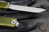 Microtech Ultratech OTF Knife- GEN IV- Tanto Edge- OD Green Handle- Apocalyptic Finished Blade 11234-10 APOD