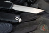 Microtech Ultratech OTF Knife- GEN IV- Tanto Edge- Black Handle- Apocalyptic Finished Blade 11234-10 AP