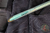 Microtech Tac-P Mini- Titanium- Antique Green Anodized- Bronze Glassbreaker 112M-MS2