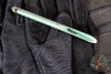 Microtech Tac-P Mini- Titanium- Antique Green Anodized- Bronze Glassbreaker 112M-MS2