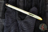 Microtech Tac-P Mini- Titanium- Antique Gold Anodized- Gold Finished Titanium Glassbreaker 112M-MS5
