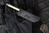 Microtech Tac-P Mini- Titanium- Antique Gold Anodized- Gold Finished Titanium Glassbreaker 112M-MS5