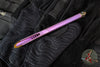 Microtech Tac-P Mini- Titanium- Royal Purple Anodized- Bronze Finished Titanium Glassbreaker 112M-MS6