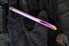 Microtech Tac-P Mini- Titanium- Royal Purple Anodized- Bronze Finished Titanium Glassbreaker 112M-MS6