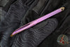 Microtech Tac-P Mini- Titanium- Royal Purple Anodized- Bronze Finished Titanium Glassbreaker 112M-MS6