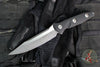 Microtech Socom Alpha Fixed Blade- Black Handle- Stonewash Blade 113-10